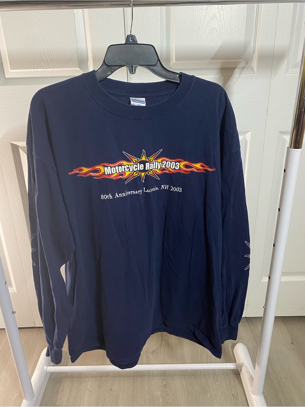 Vintage Motorcycle Rally 2003 Men’s LS XL